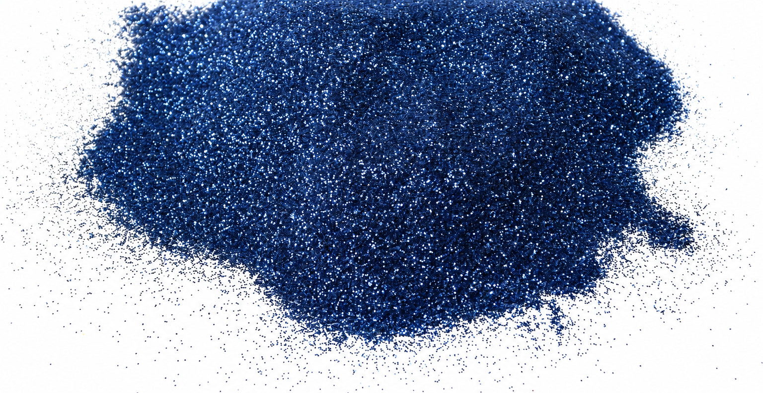 Vista Blue glitter