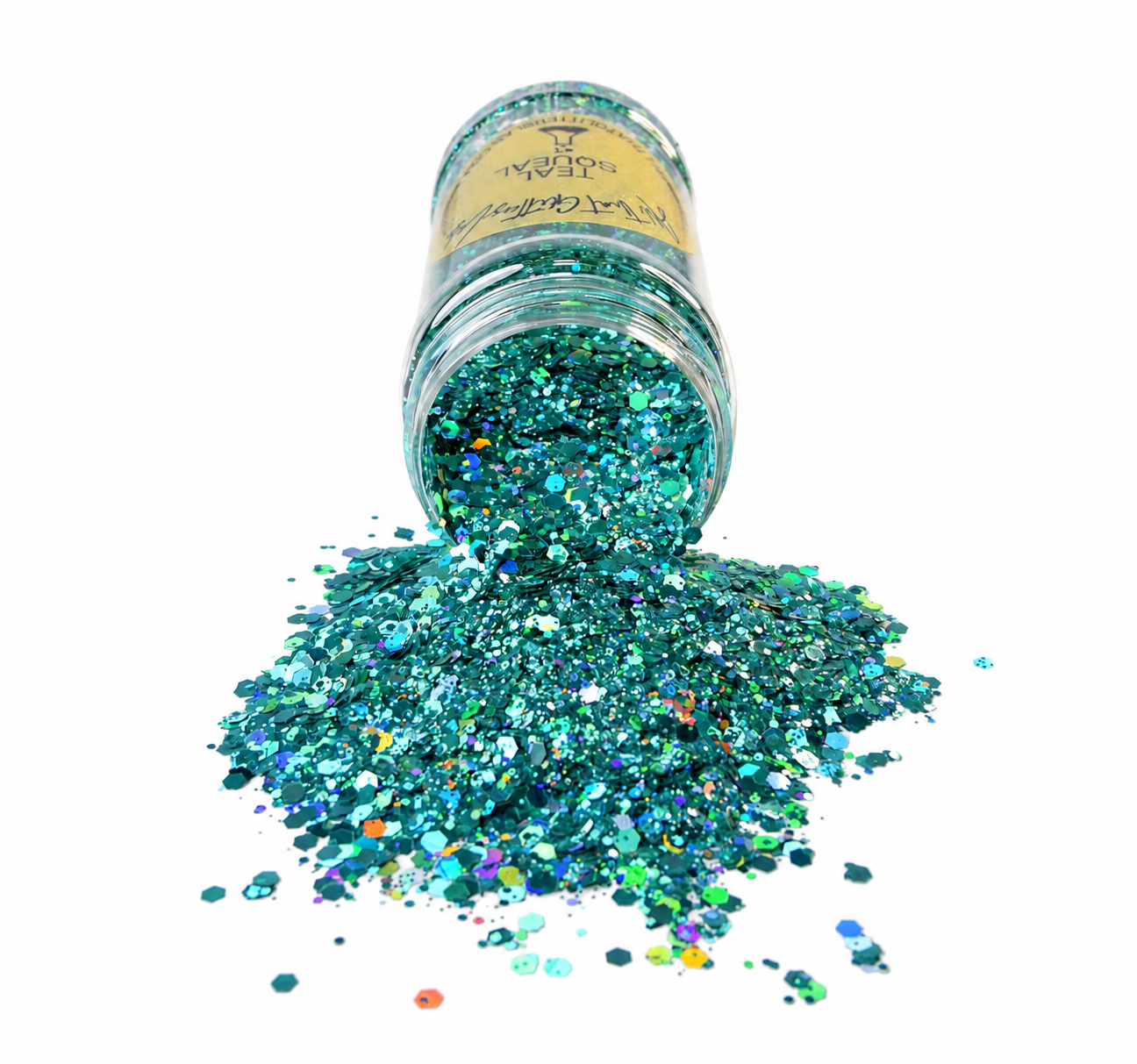 Teal Squeal glitter