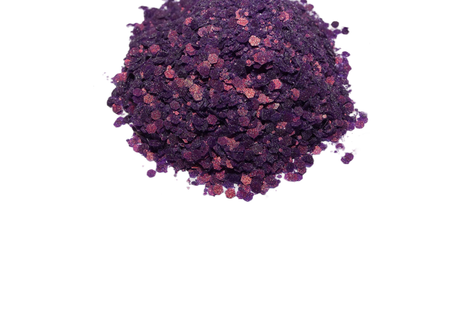 Dark Enchantment purple textured chunky mix glitter