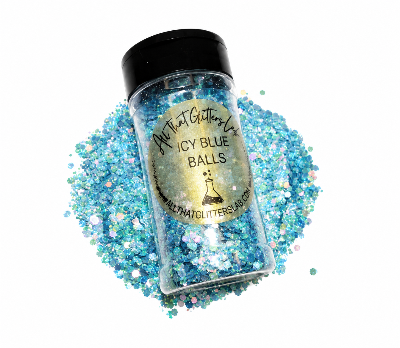 Icy Blue Balls glitter