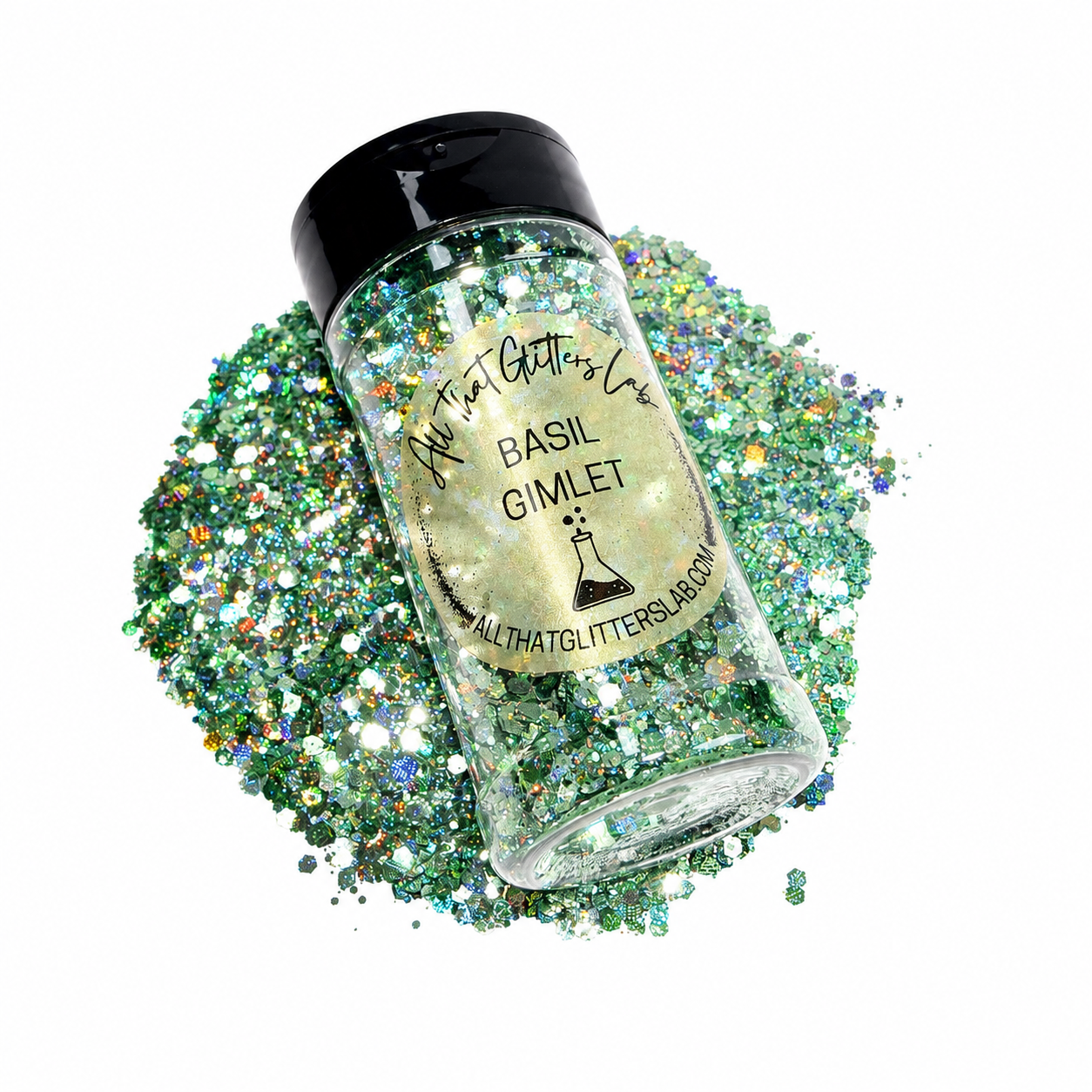 Basil Gimlet glitter