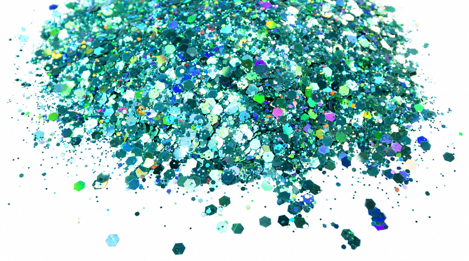 Teal Squeal glitter