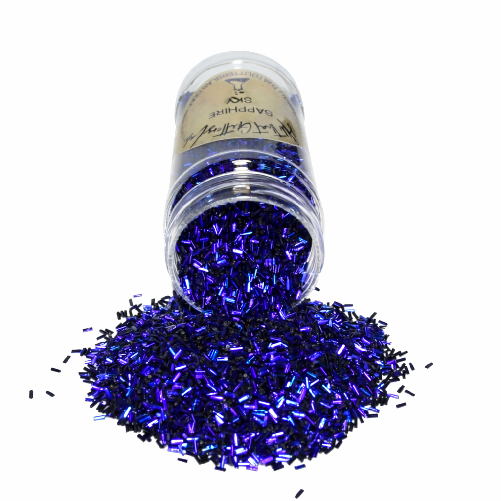 Sapphire Sky blue chunky mix glitter