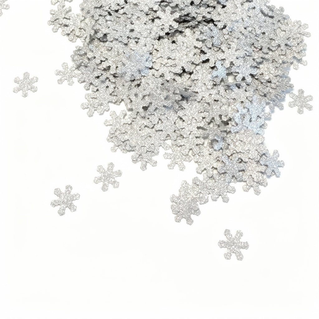 Snowflake glitter