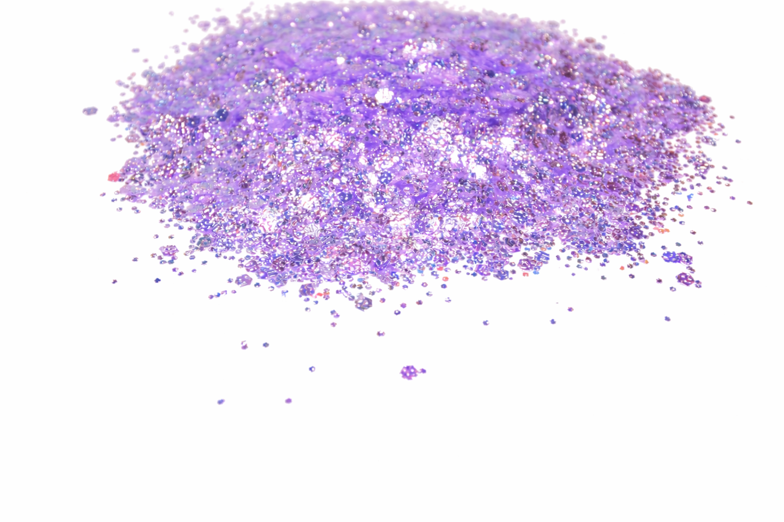 Madame Butterfly purple iridescent chunky mix glitter