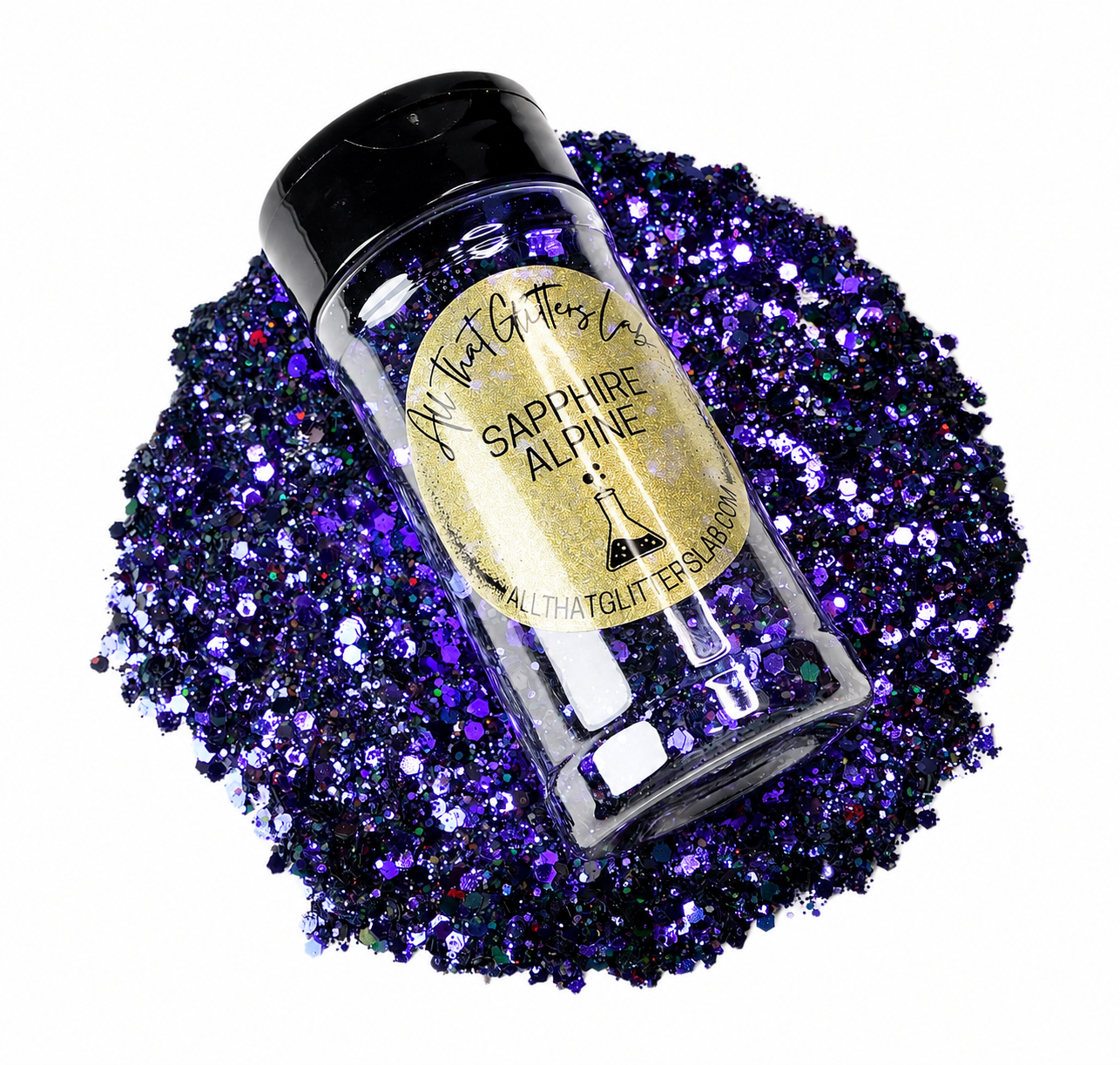 Sapphire Alpine glitter