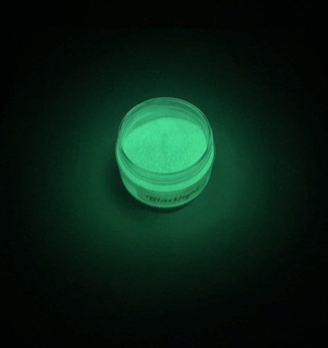 Blacklight glow in the dark pigment & mica glitter