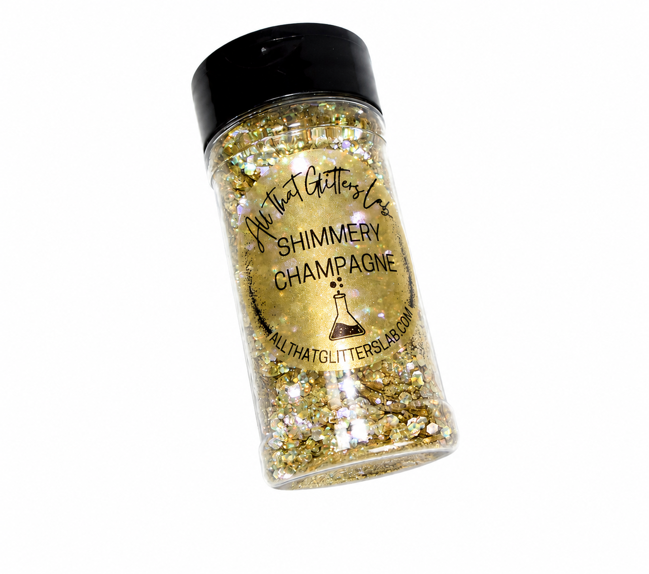 Shimmery Champagne glitter