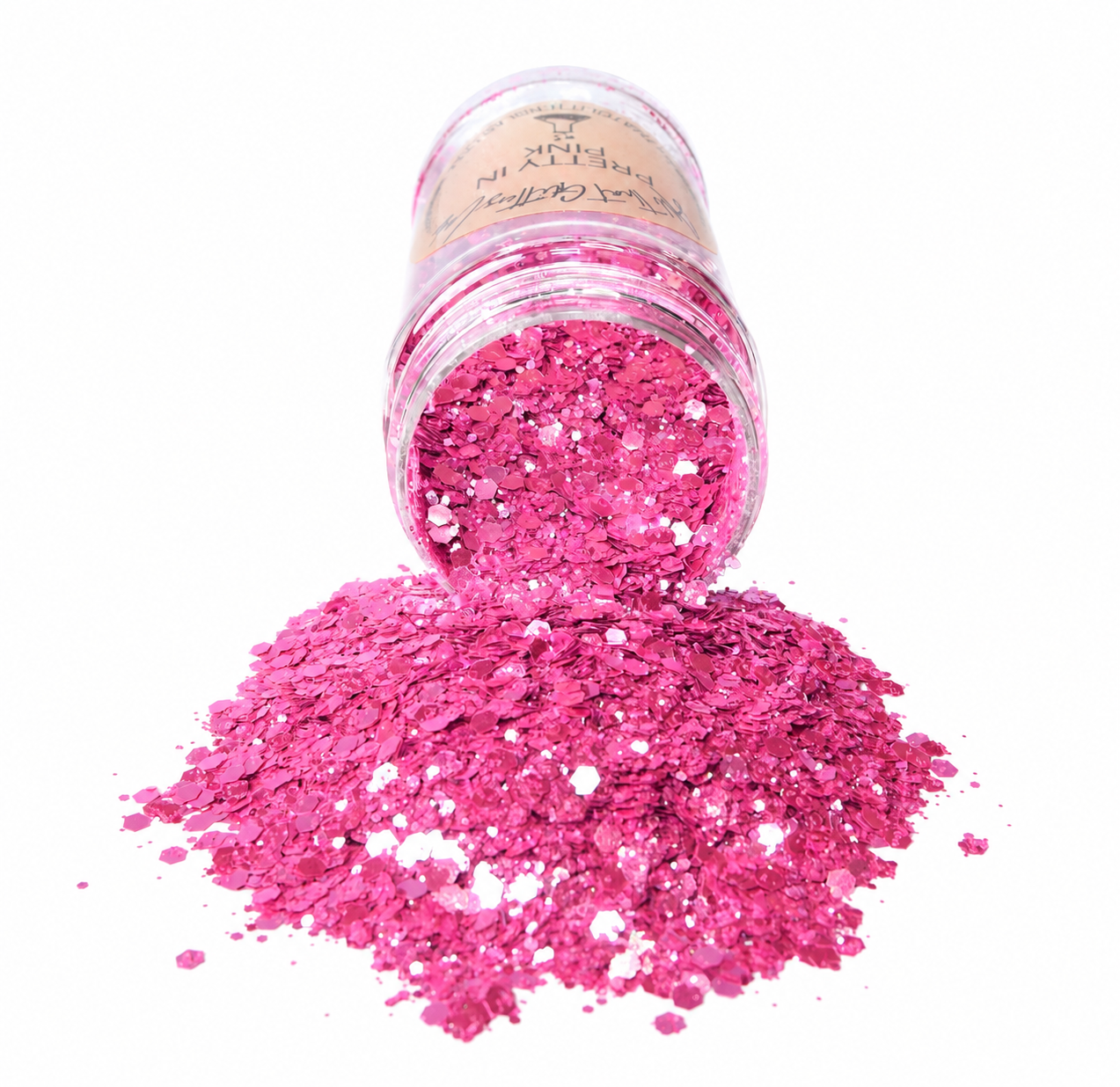 Pretty in Pink glitter