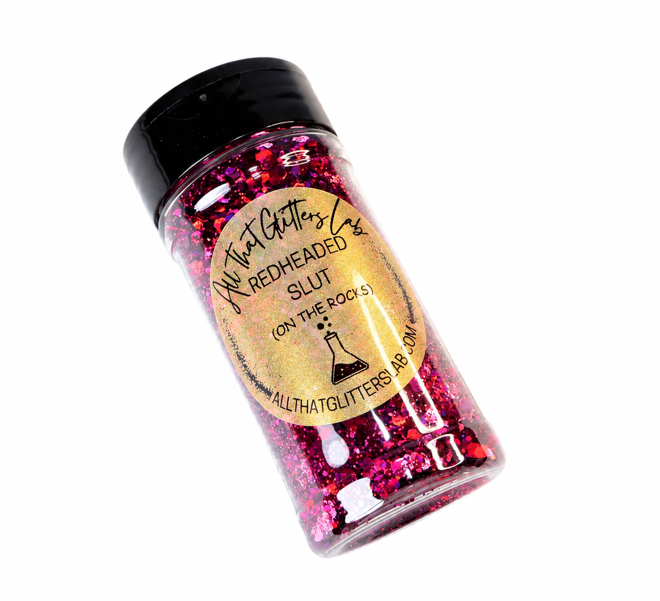 Redheaded Slut (On The Rocks) glitter
