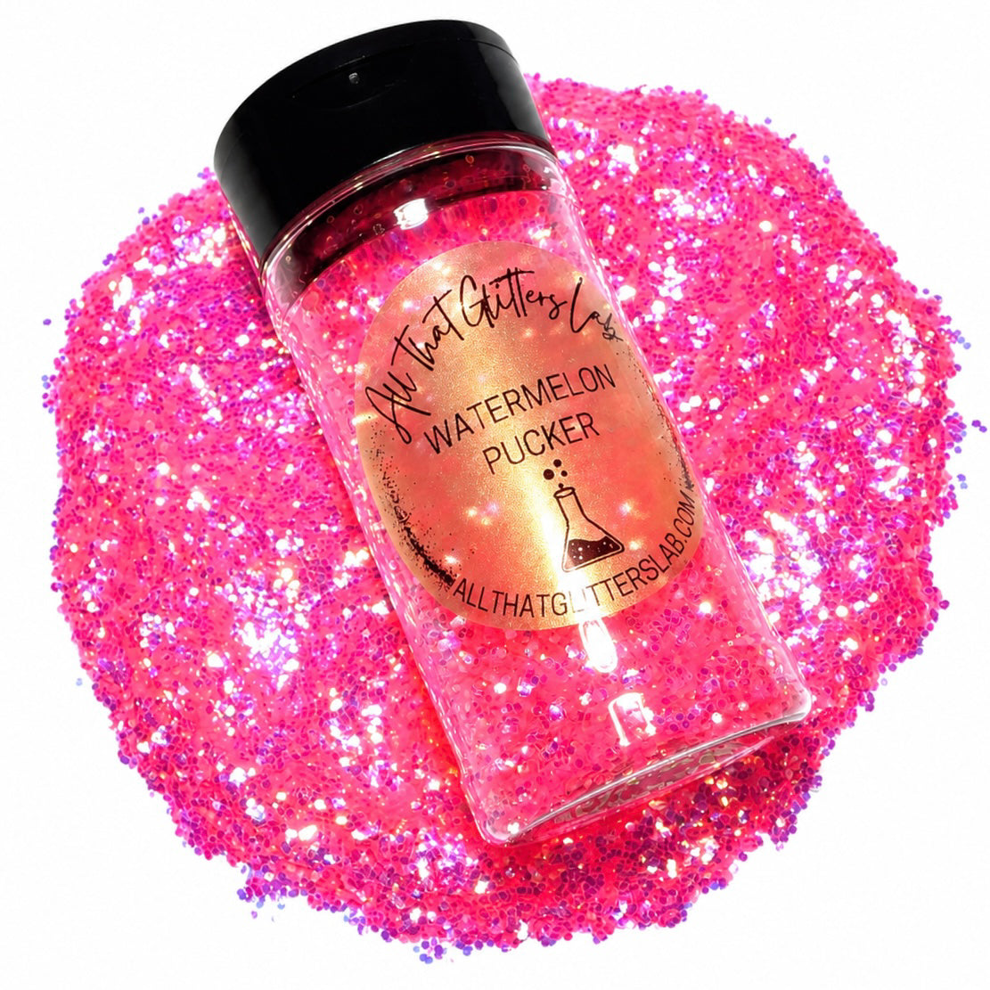 Watermelon Pucker glitter