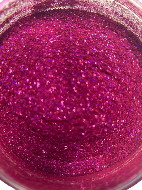 Cactus Flower pink holographic micro fine glitter