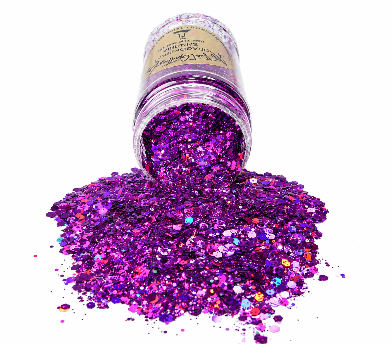 Dragonfruit Sangria (On The Rocks) glitter