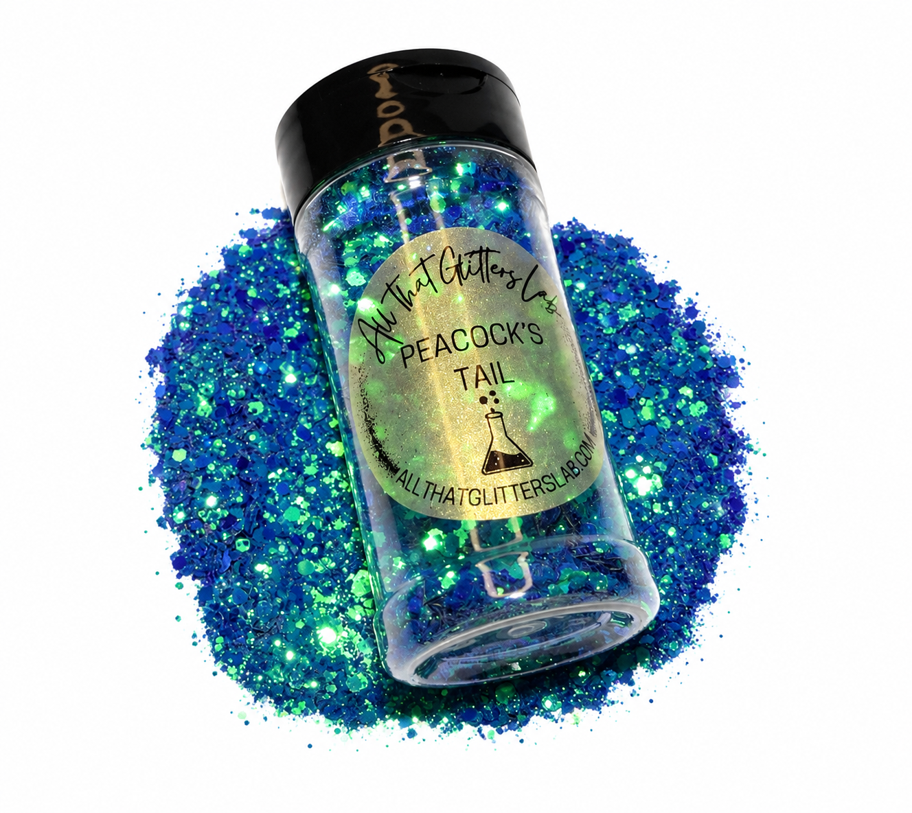 Peacock's Tail glitter