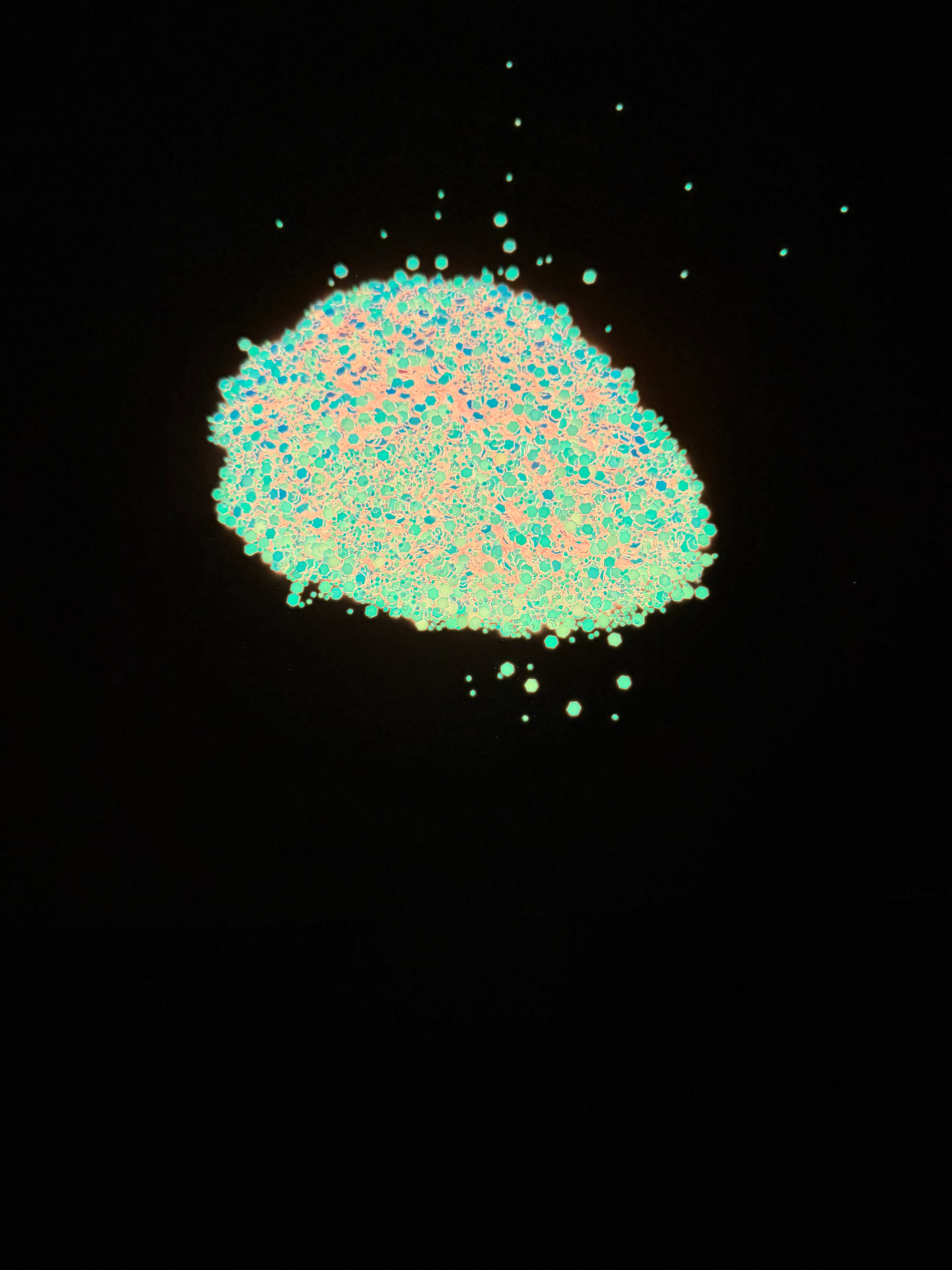 Electric Flamingo Fizz glitter