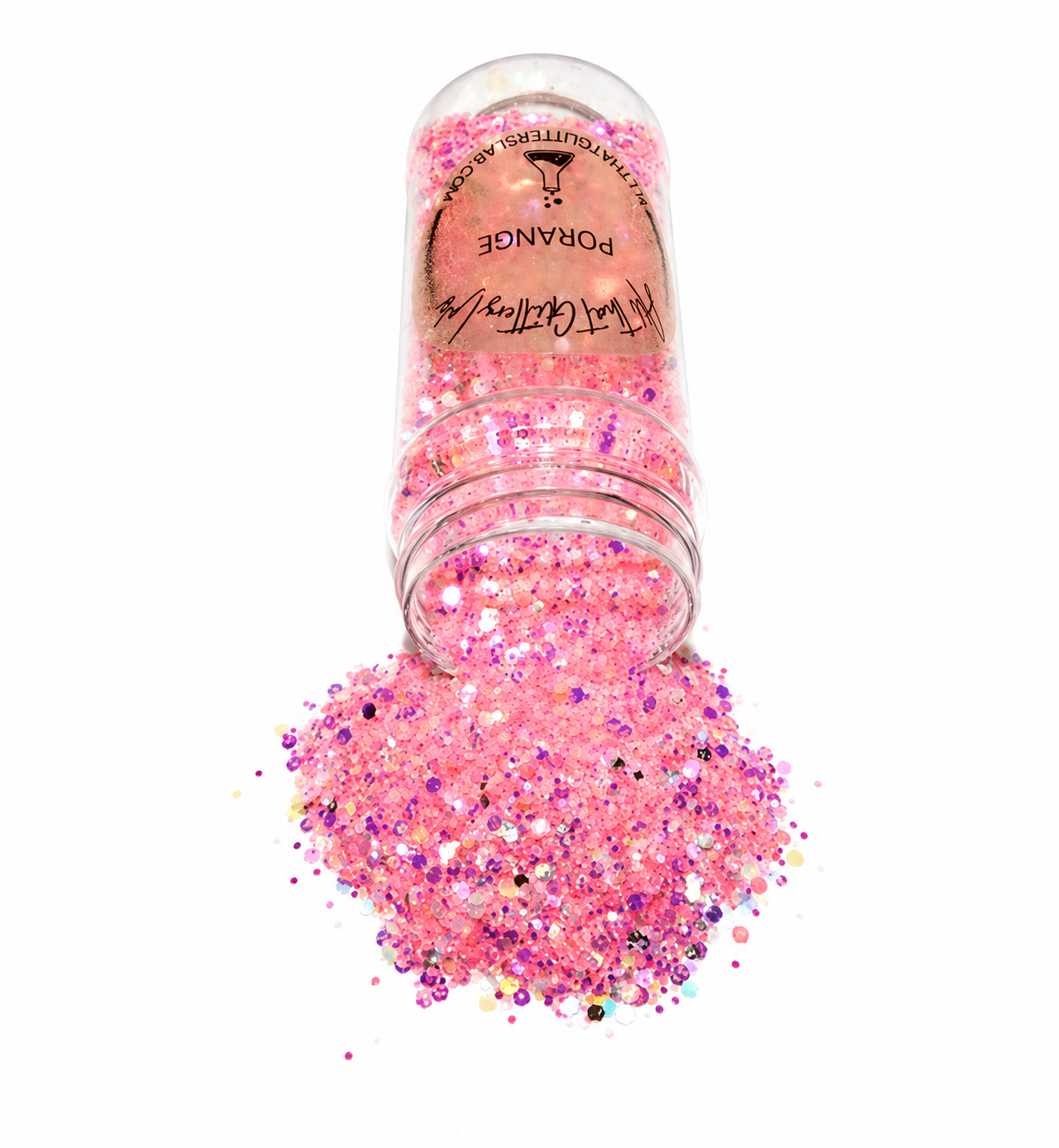Porange glitter