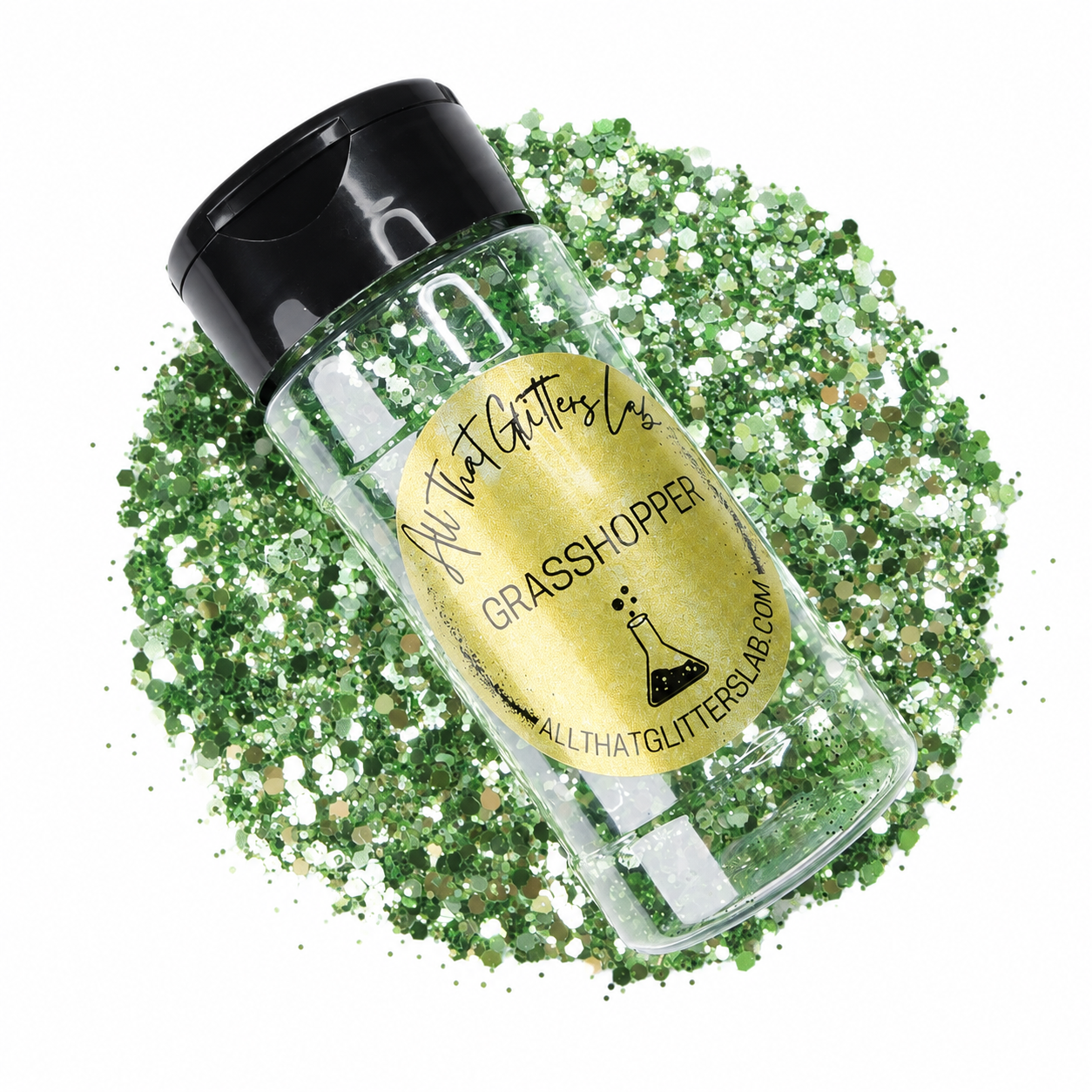 Grasshopper glitter