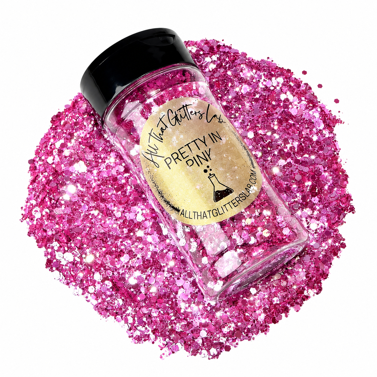 Pretty in Pink glitter