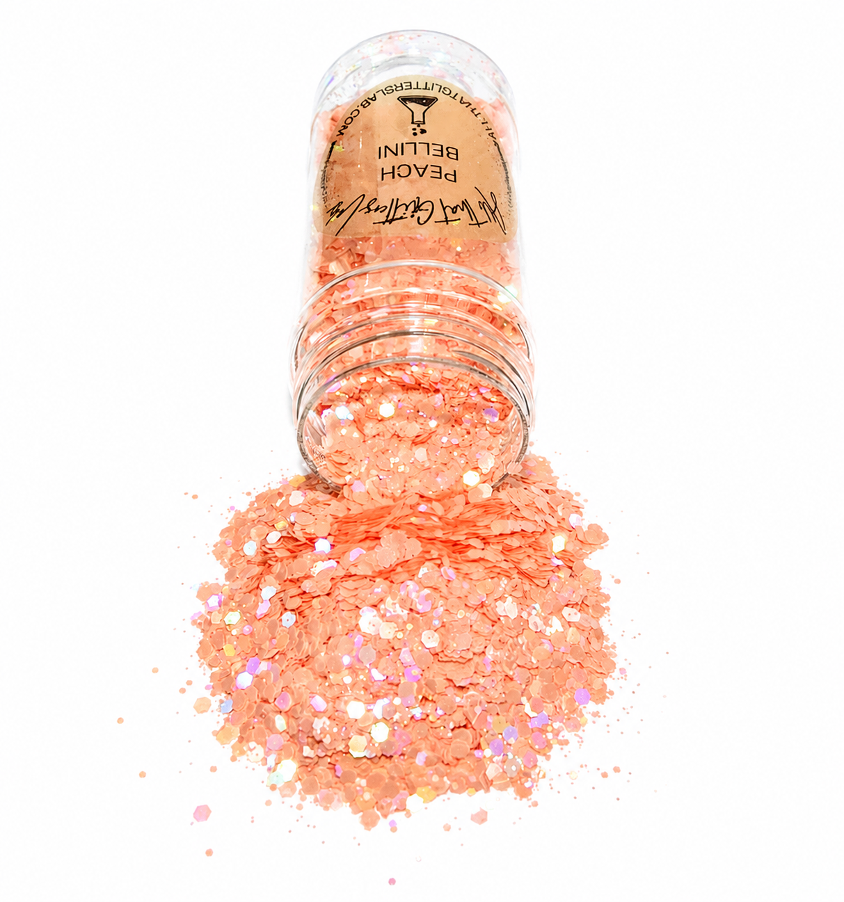 Peach Bellini glitter