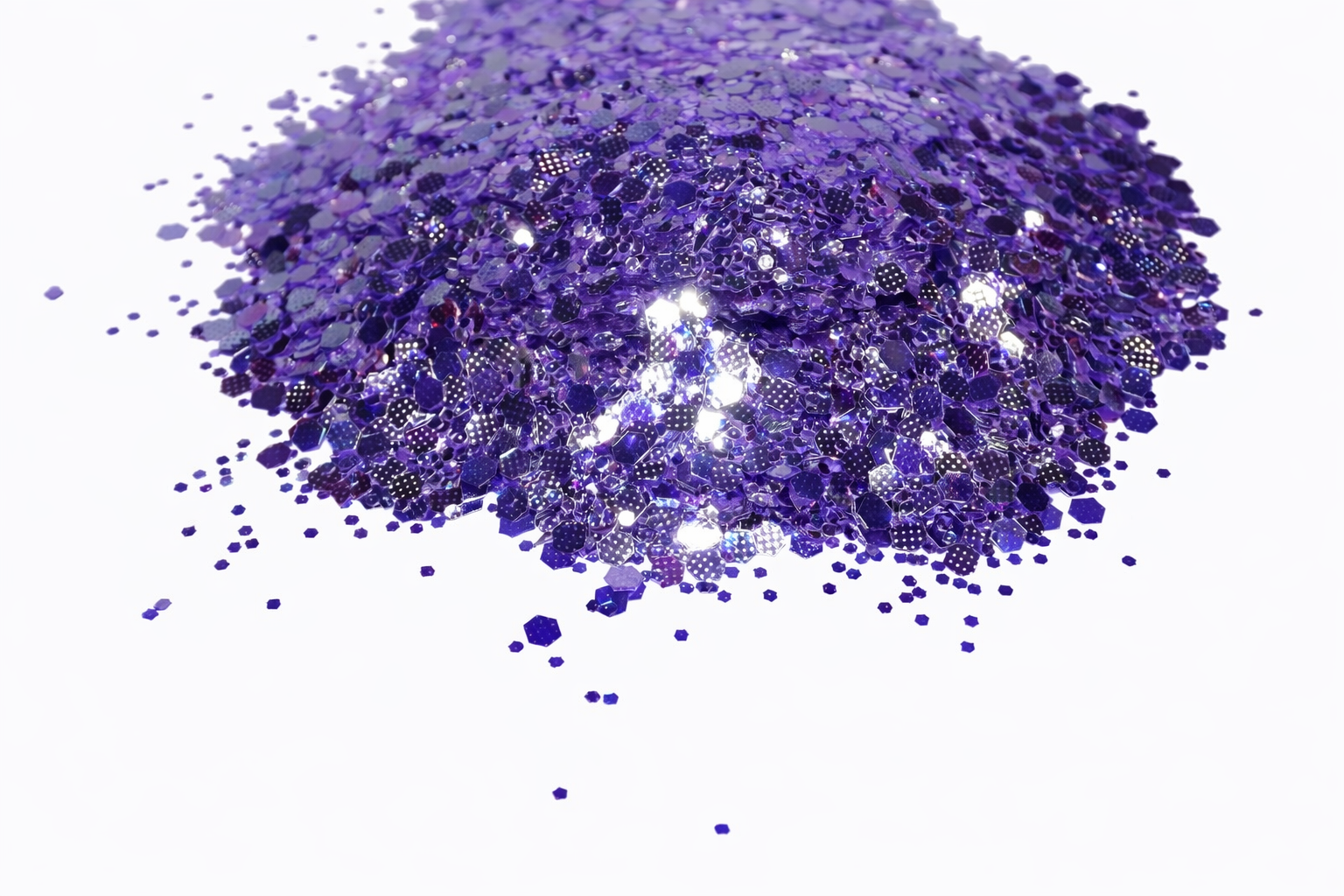 Violet Vice purple iridescent chunky mix glitter