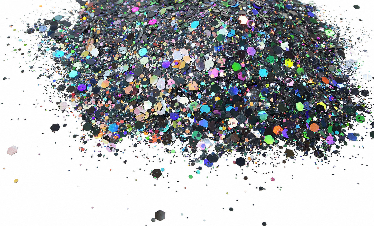 Silver Balloon glitter