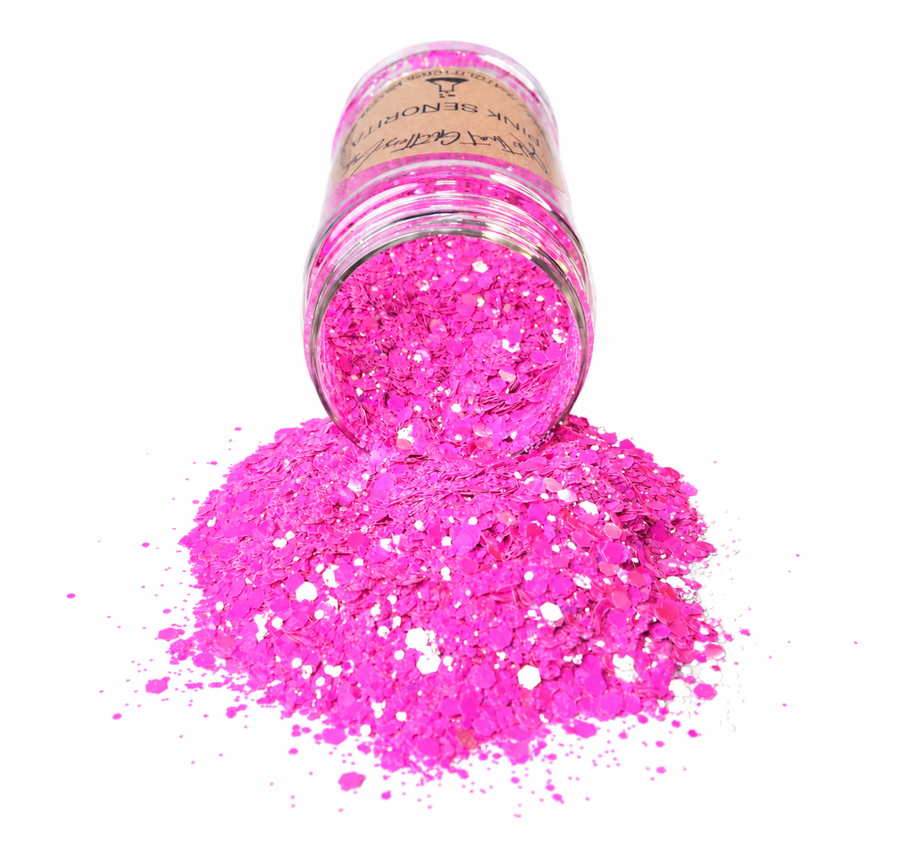 Pink Senorita glitter