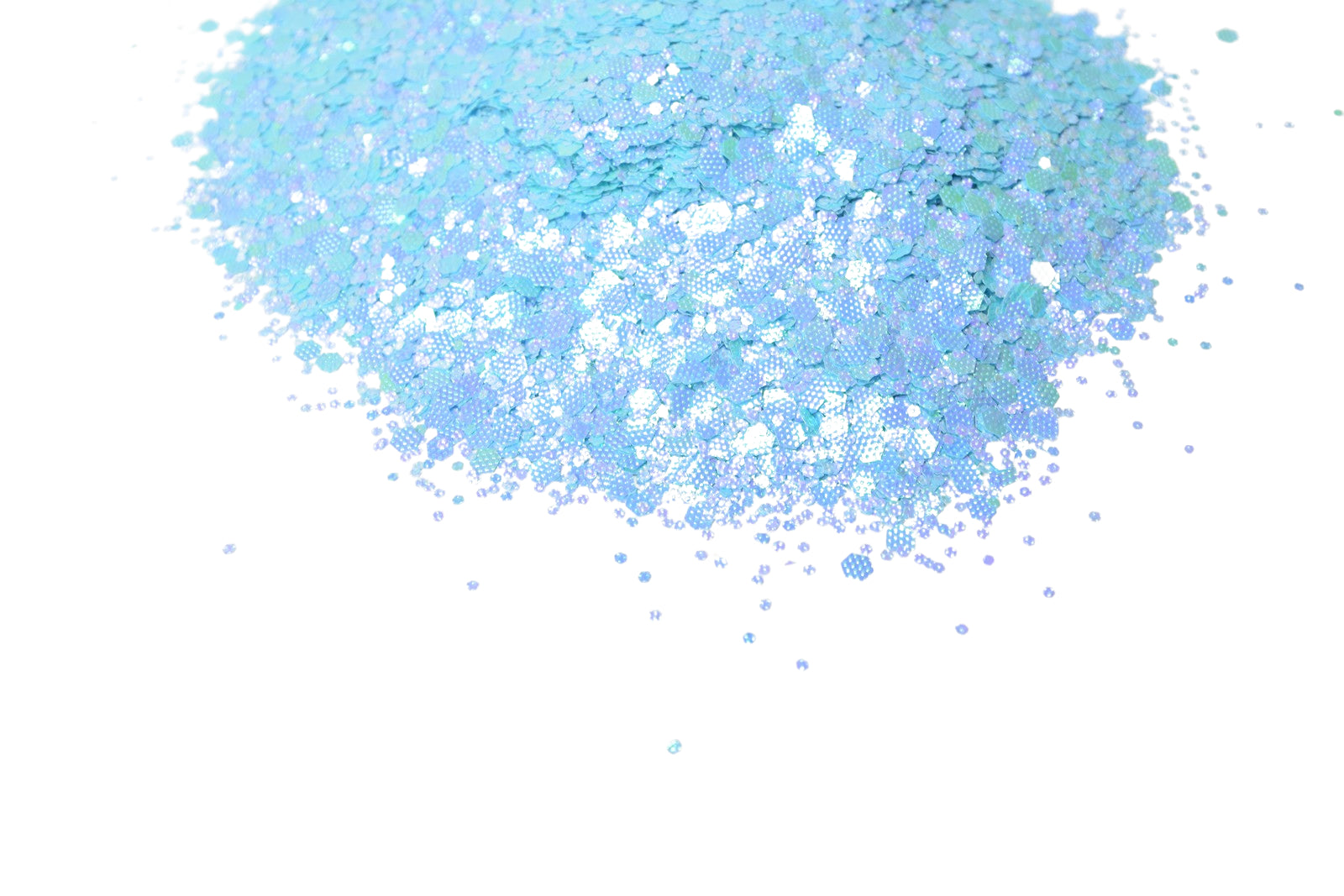 Bluebell Fizz blue chameleon chunky mix glitter