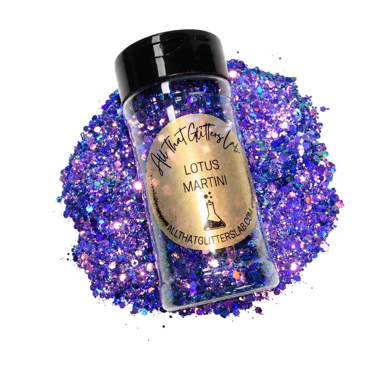 Lotus Martini glitter