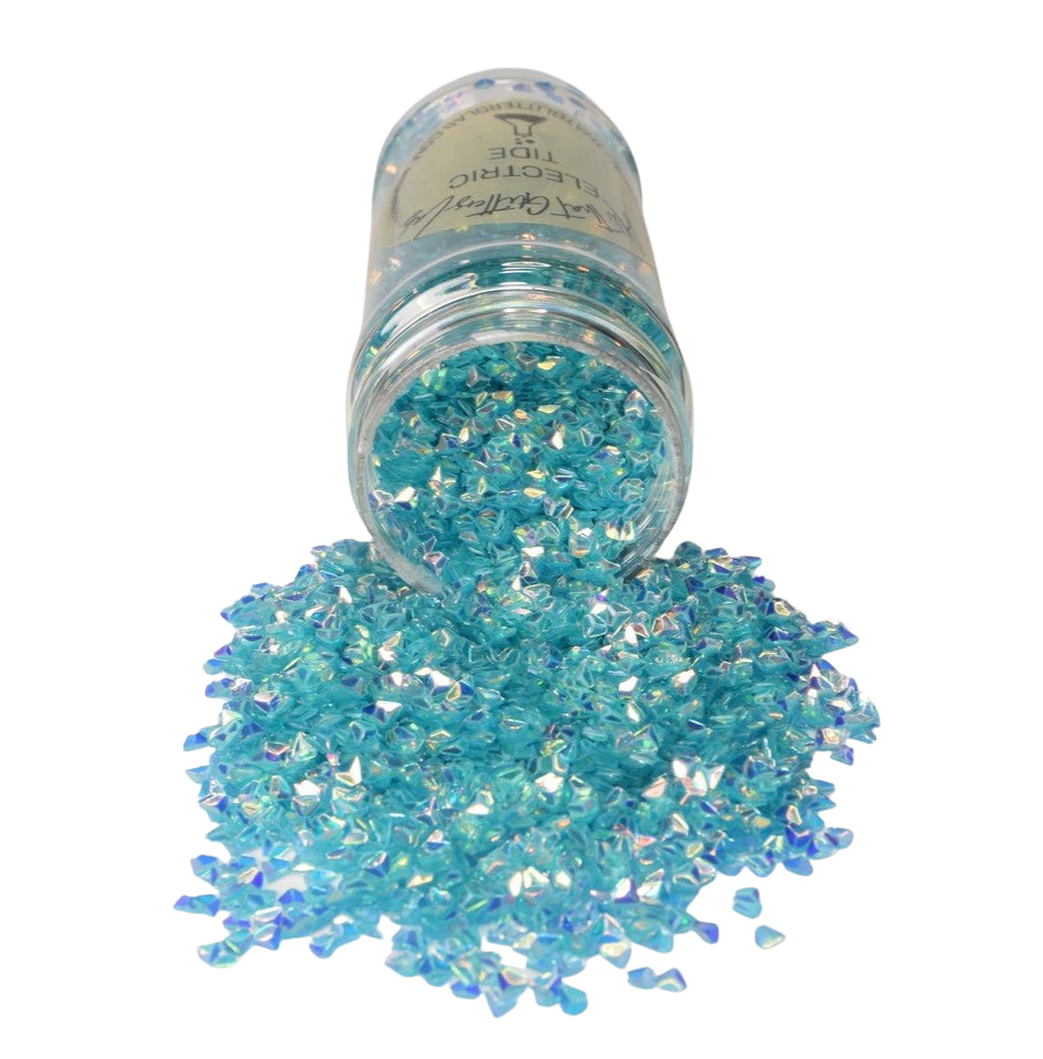 Electric Tide blue iridescent glitter