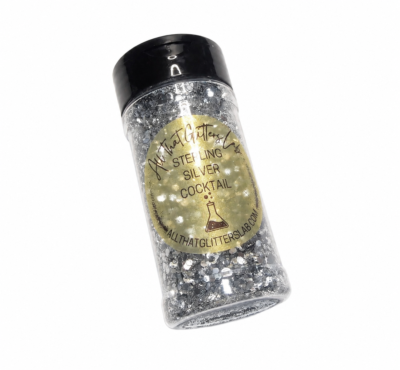 Sterling Silver Cocktail glitter