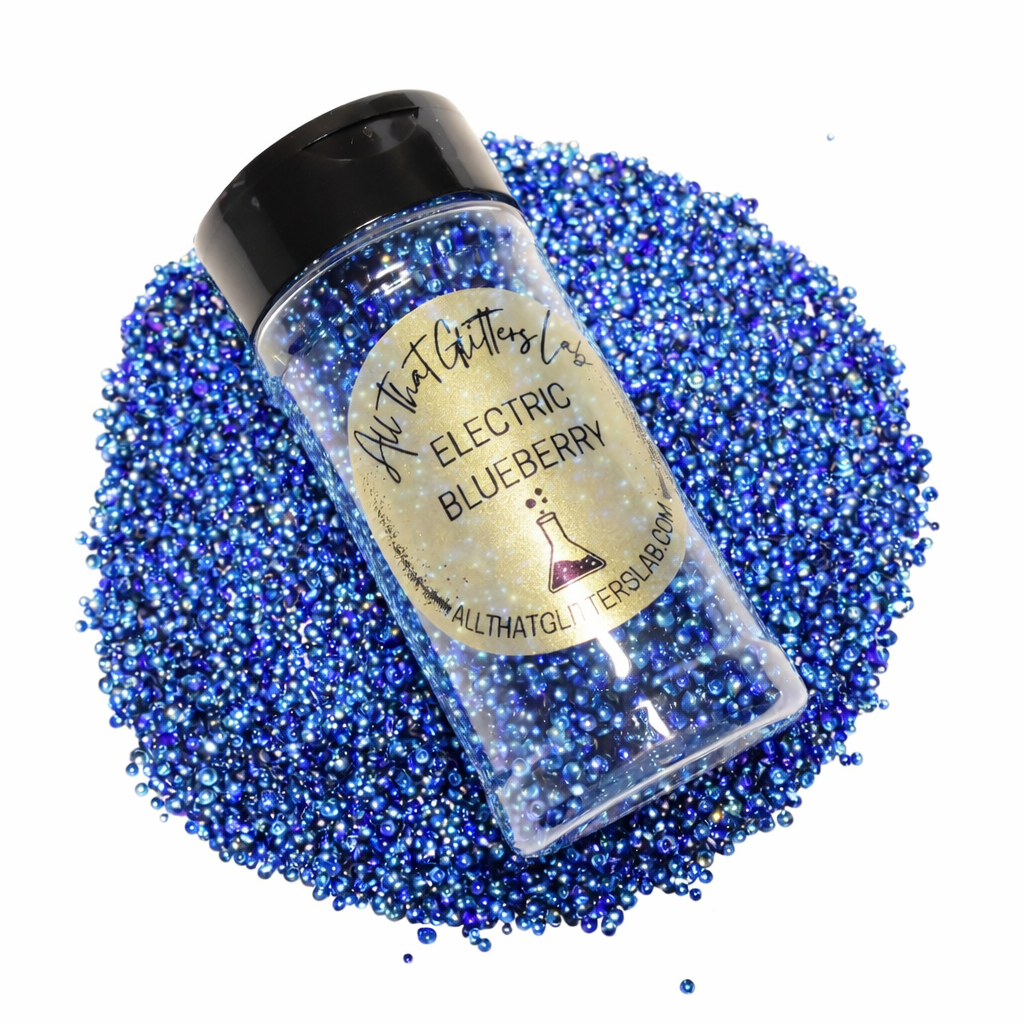Electric Blueberry blue chameleon chunky mix glitter
