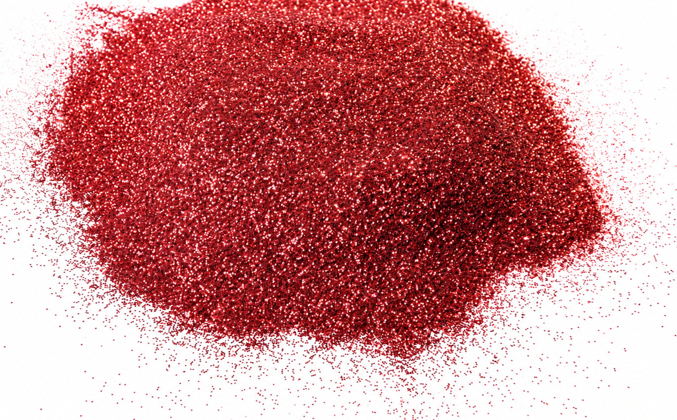 Red Brandy Sunset glitter