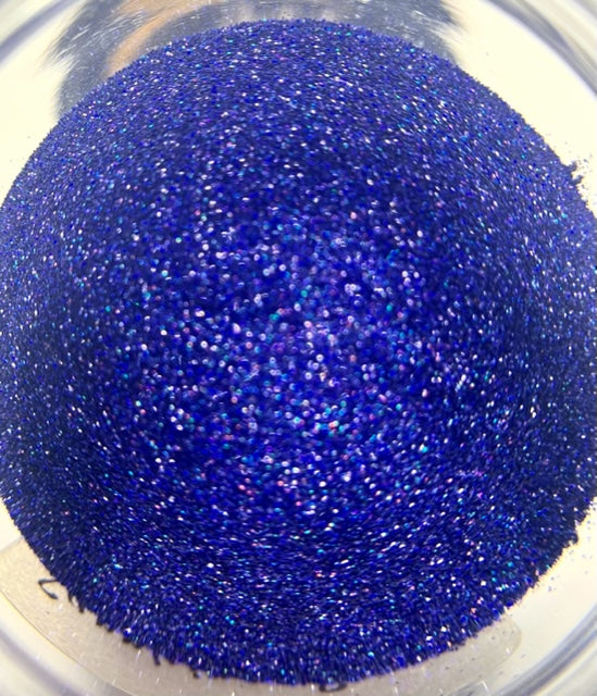 Sapphire Spark blue holographic micro fine glitter
