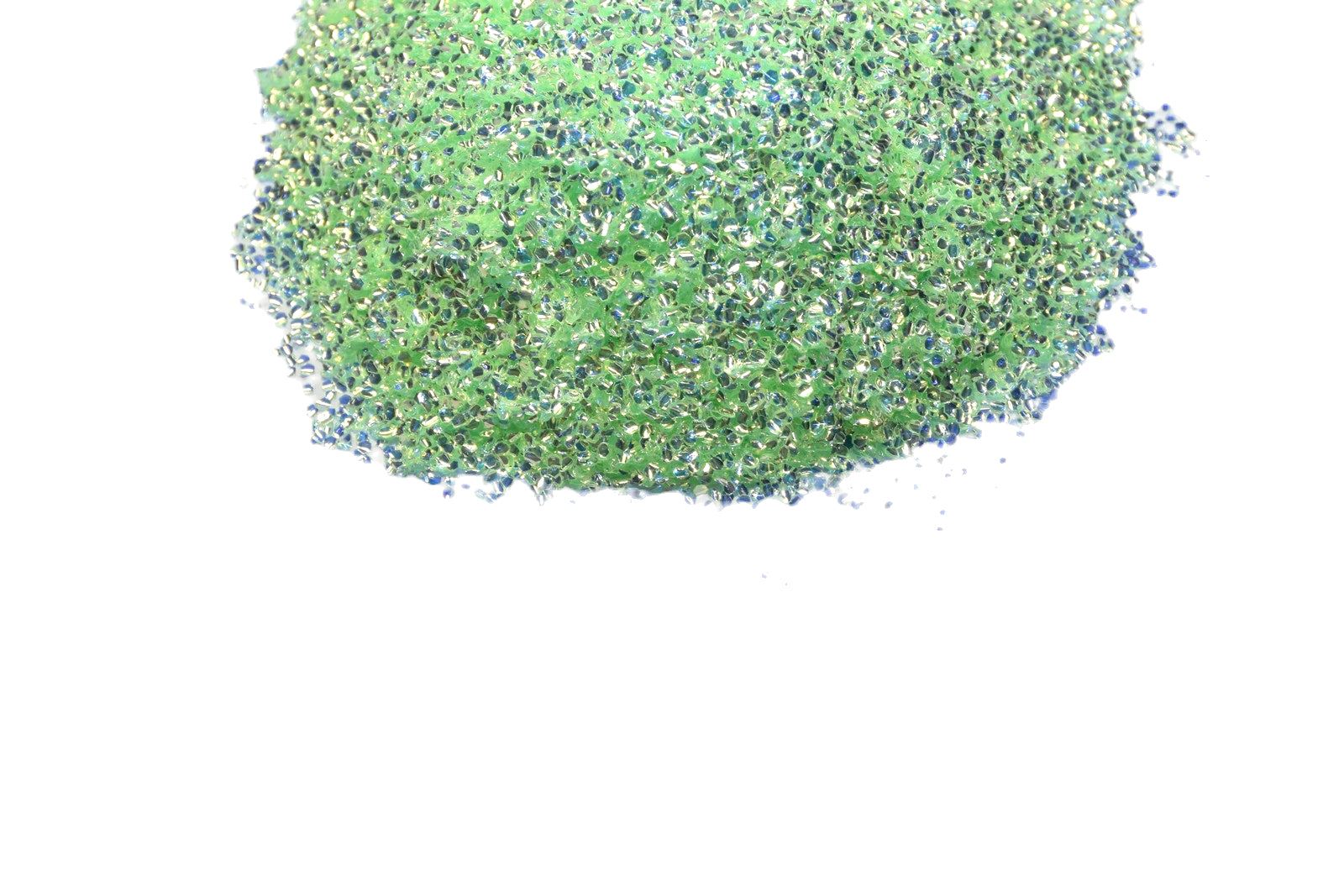 Lime Drop Martini green iridescent tear glitter