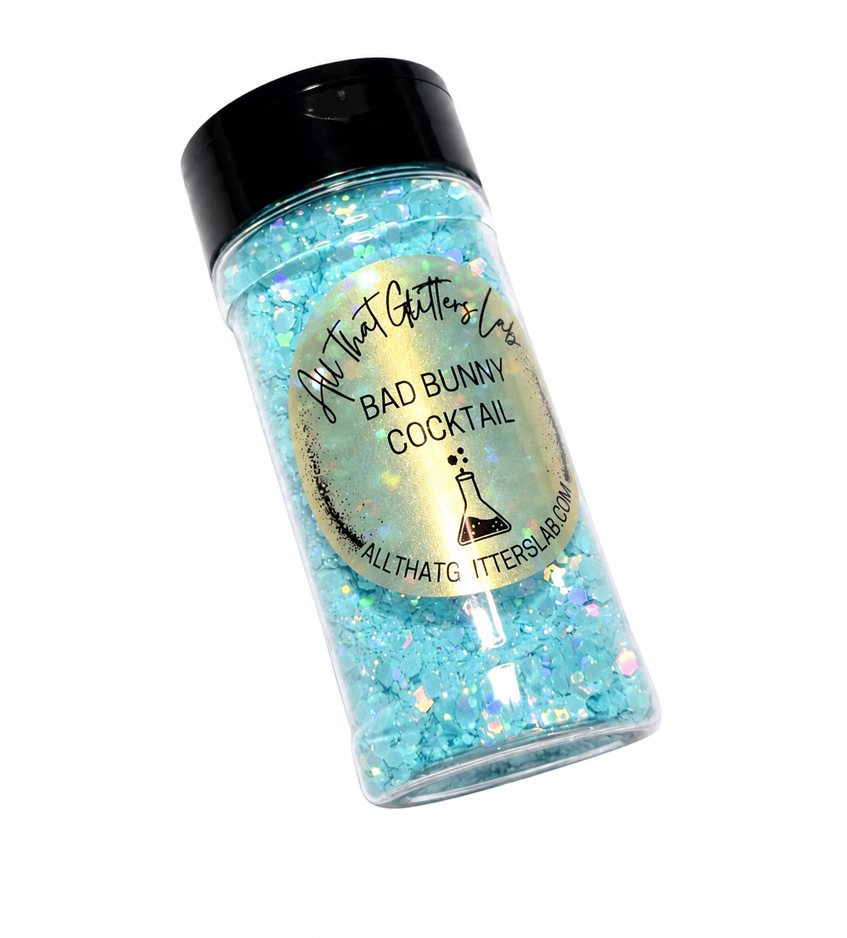 Bad Bunny Cocktail glitter