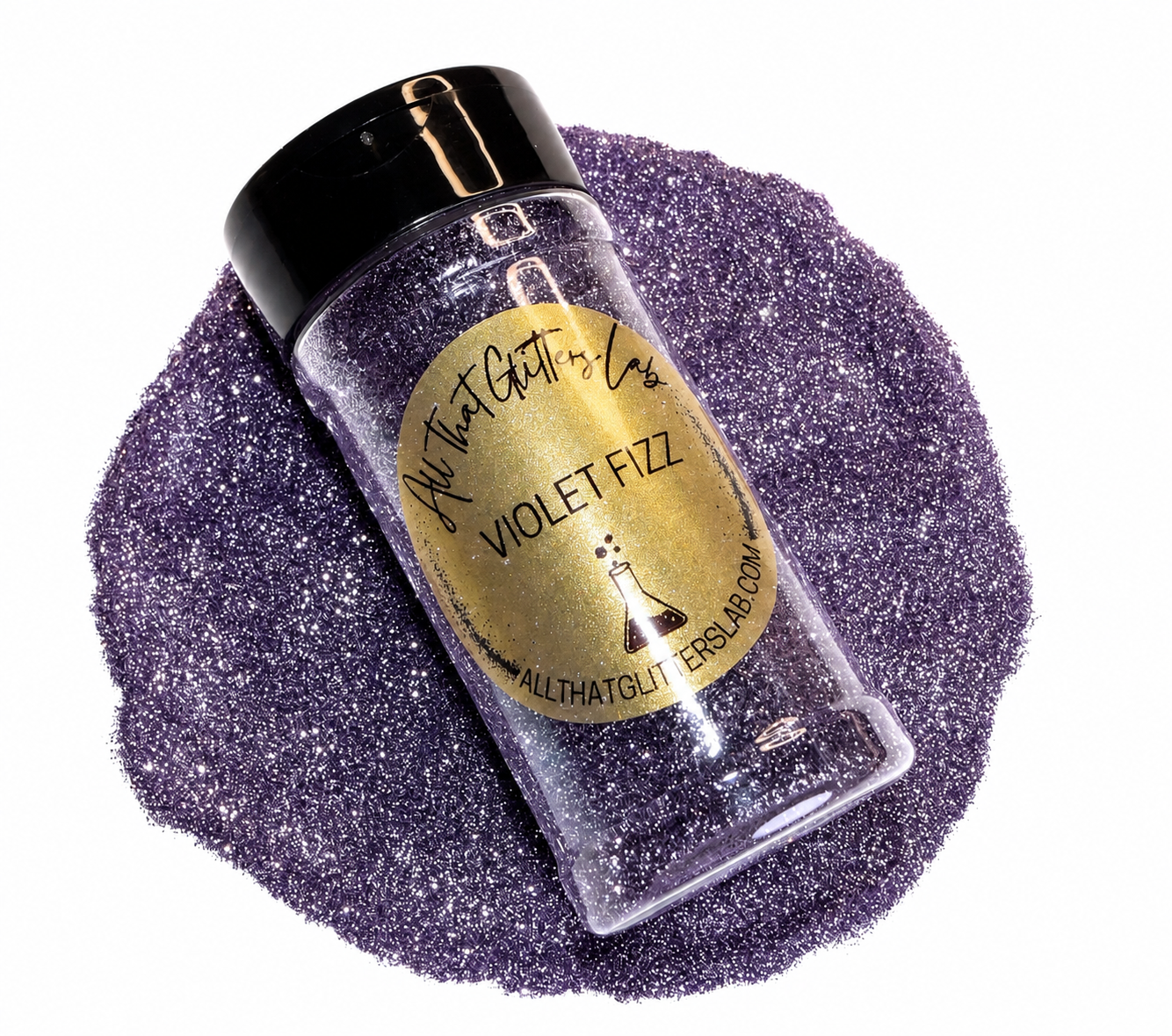 Violet Fizz glitter