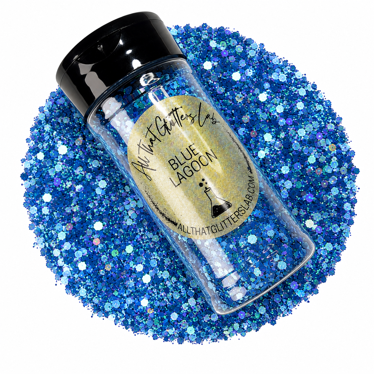 Blue Lagoon glitter