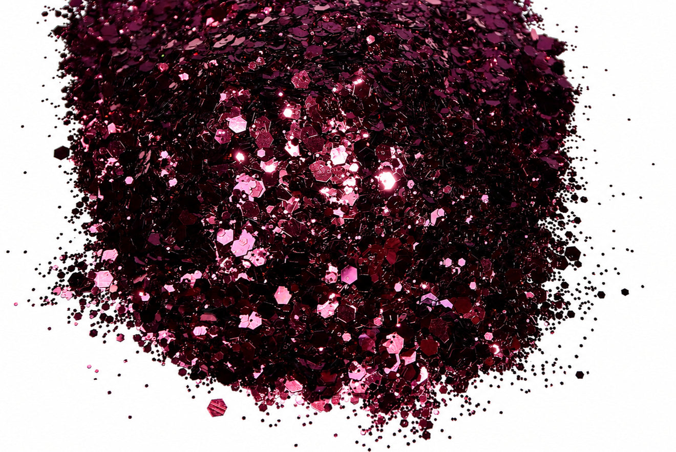 Cherry Bourbon Cola (On The Rocks) glitter