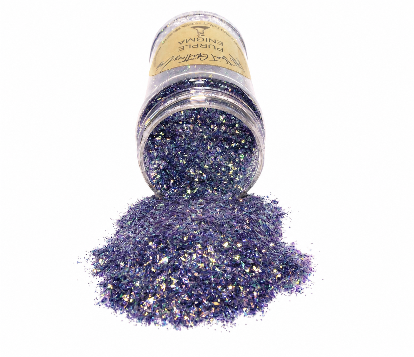 Purple Enigma glitter