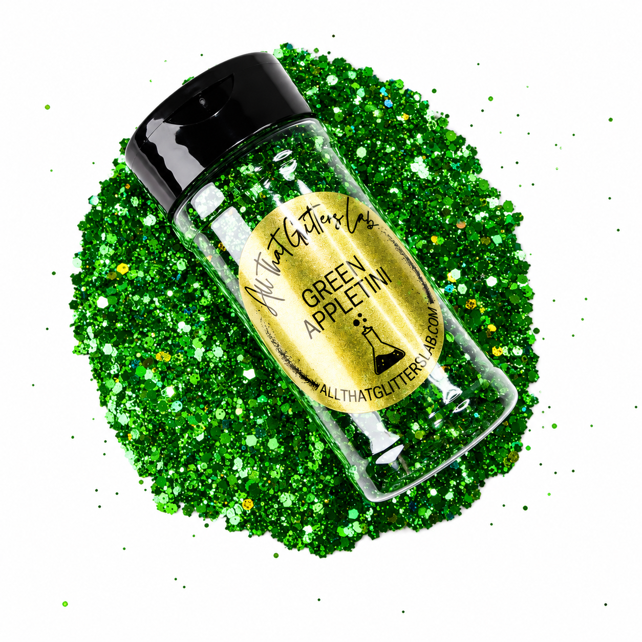Green Appletini glitter