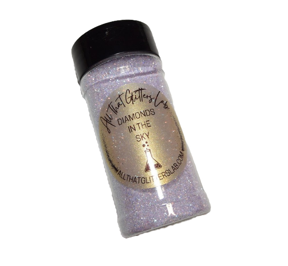 Diamonds In The Sky purple iridescent fine glitter
