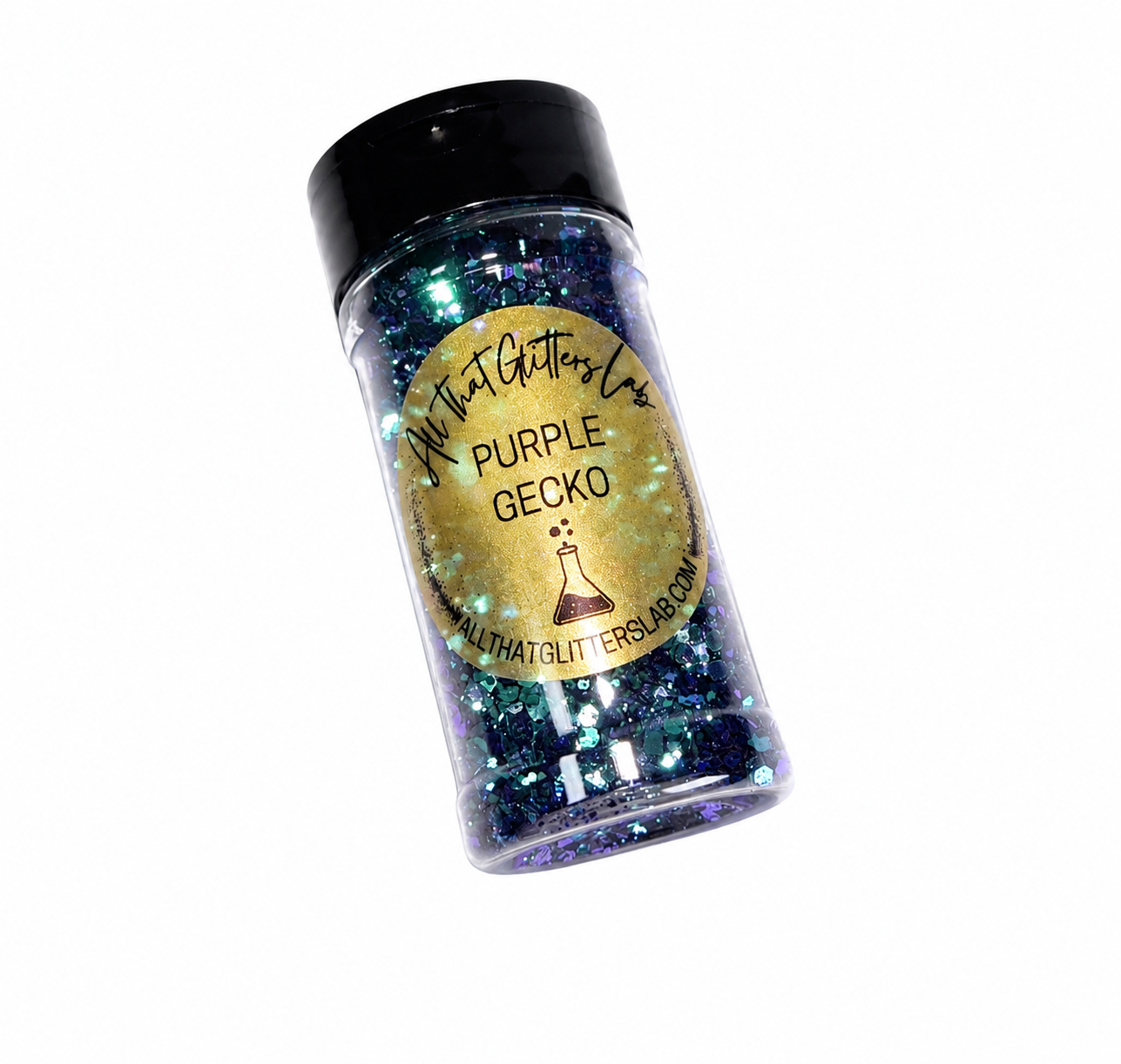 Purple Gecko glitter