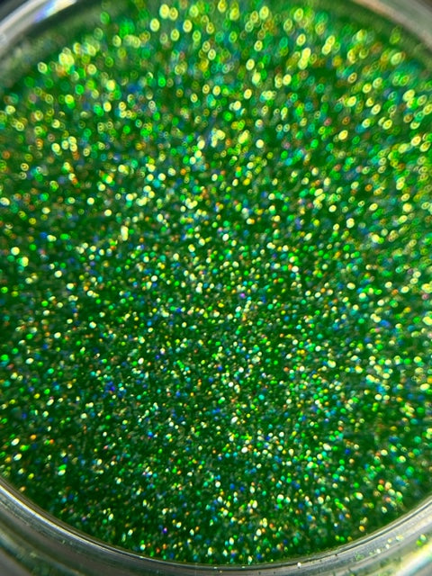 Green Matcha Cocktail green holographic micro fine glitter