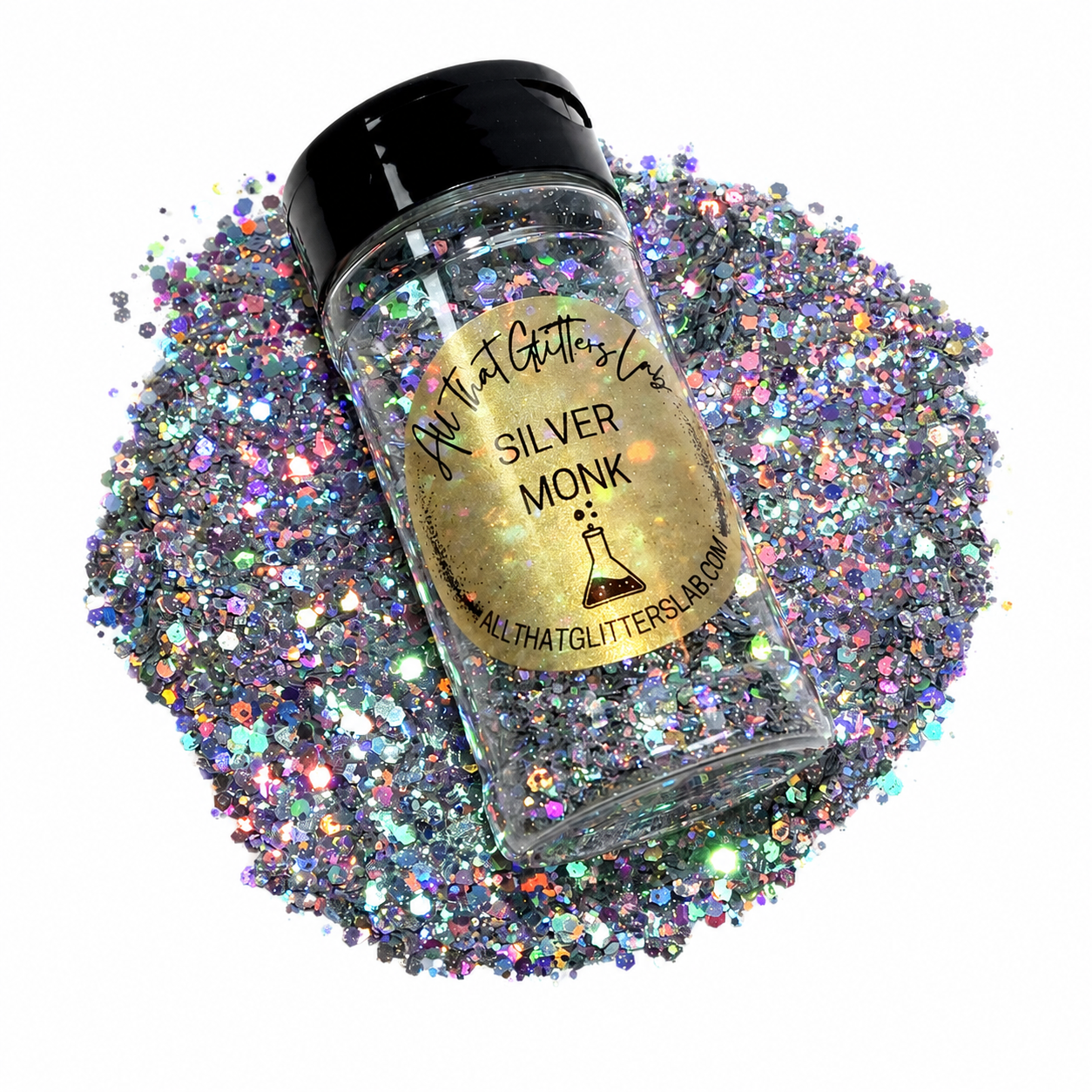 Silver Monk glitter