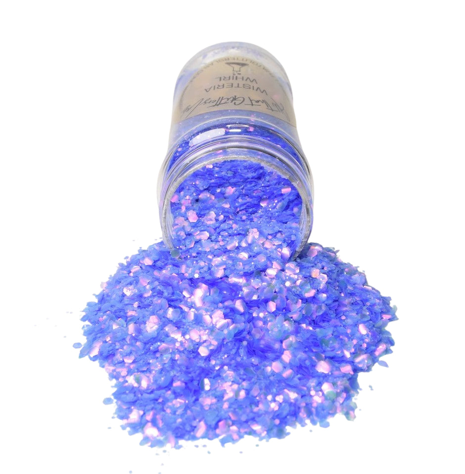 Wisteria Whirl purple chameleon chunky mix glitter