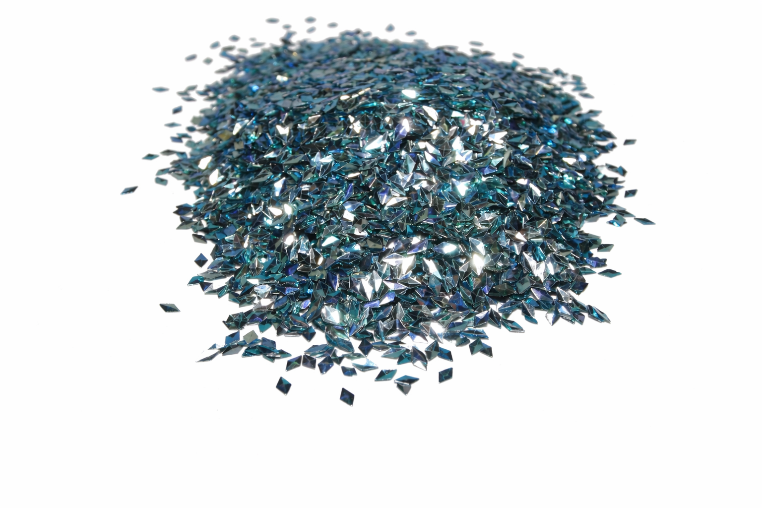 Shark Bite blue scales glitter