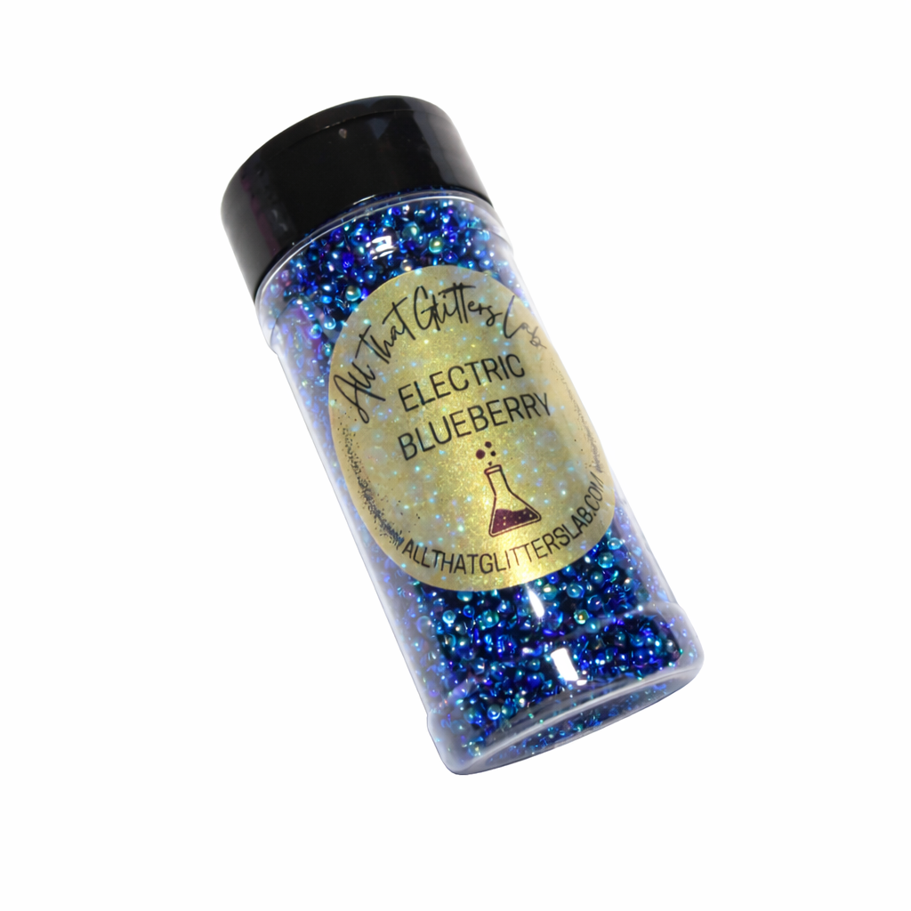 Electric Blueberry blue chameleon chunky mix glitter