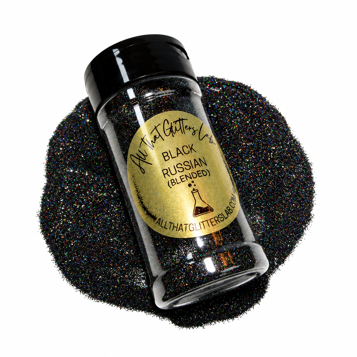 Black Russian (Blended) glitter