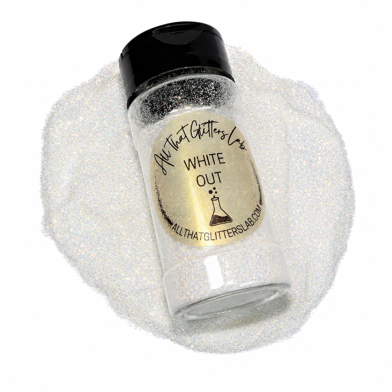 White Out glitter