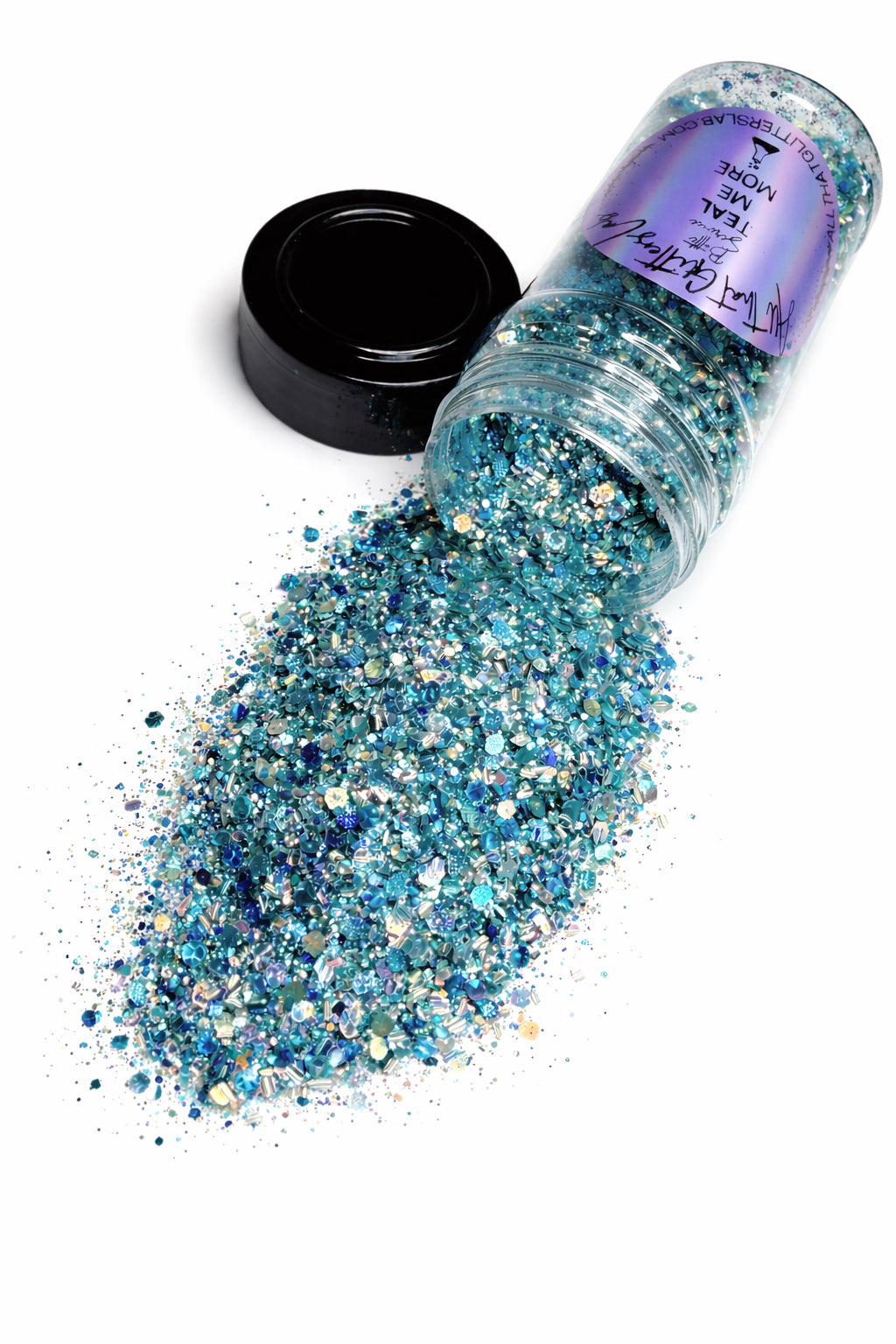 Teal Me More chunky mix glitter